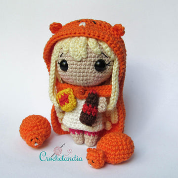 Umaru-Chan amigurumi doll - crochet pattern by Crochelandia