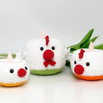 Tealight Holders - Chickens