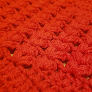 Red Diamonds Afghan
