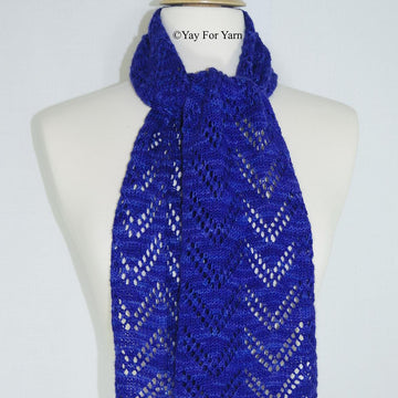 Double Chevron Lace Scarf