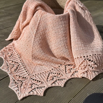 Peach Blossom Baby Blanket