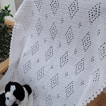 Crystals Filet Blanket