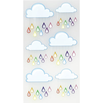 Sticko Stickers - Rainbow Clouds