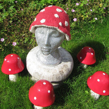 Magic Mushroom Beanie Hat