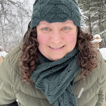 Muskoka Pine Scarf & Headband