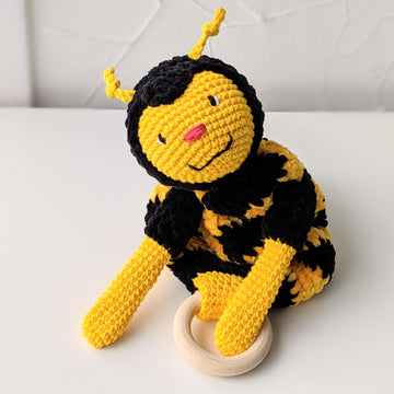 Bee Comforter and Teether, Bee Lovey