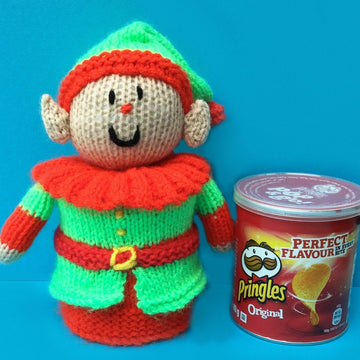 Christmas Elf Pop n Go Pringles Cover