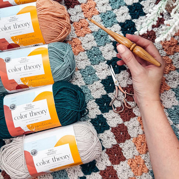 Colorful Granny Stitch Blanket