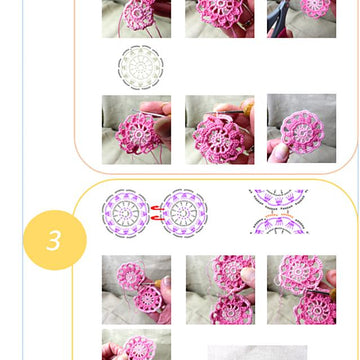 Bookmark "Pink Flowers"
