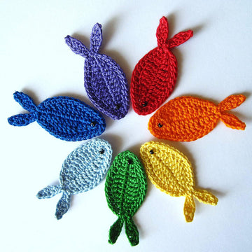 Fish and Sea Weeds Crochet PATTERN