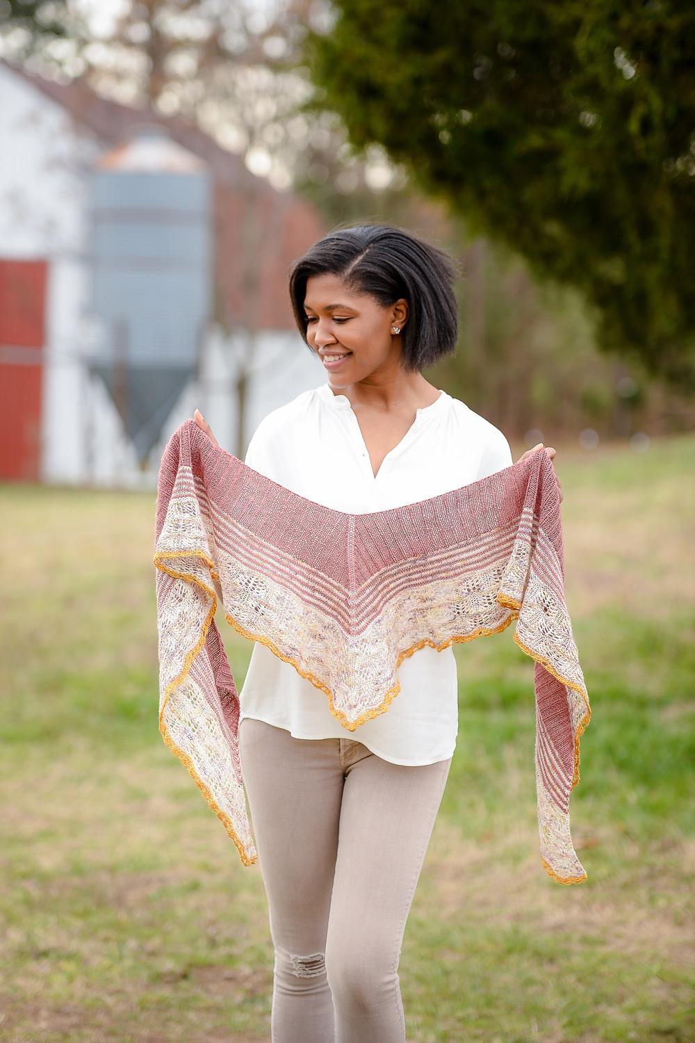 Bevy Shawl