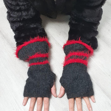 Simple Stripe Wrist and Ear Warmer