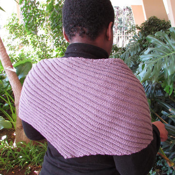 Simple Ridges Shawl
