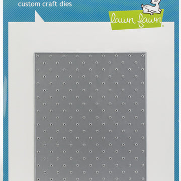 Lawn Fawn Lawn Cuts Custom Craft Die - Itsy Bitsy Polka Dot Backdrop