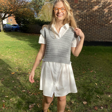 Basic Sweater Vest pattern / PDF download / DIY Tutorial