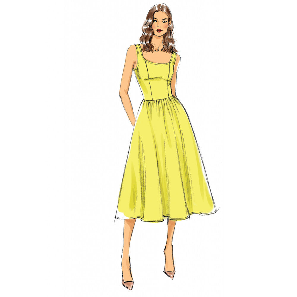 Vogue Misses' Dress V9100 - Sewing Pattern