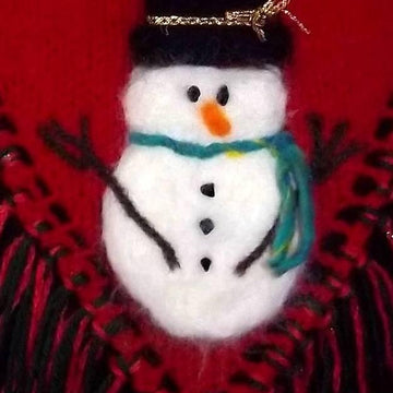Easy Jolly Snowman Neck Scarf/Cowl
