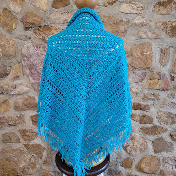 Lacy Center Triangle Shawl