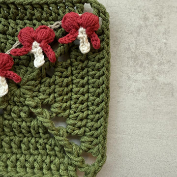 Bleeding Hearts Granny Square