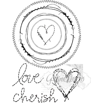 49 And Market Clear Stamps 4"X6" - Gabi's Circle Stitch