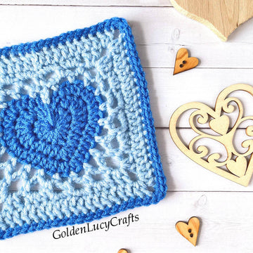 Heart Granny Square