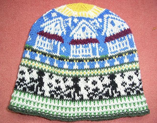 Mowing the lawn beanie