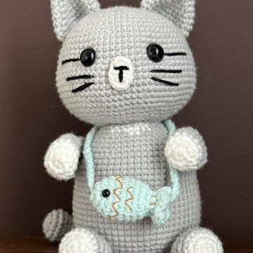 Chubby Cat Crochet Pattern PDF