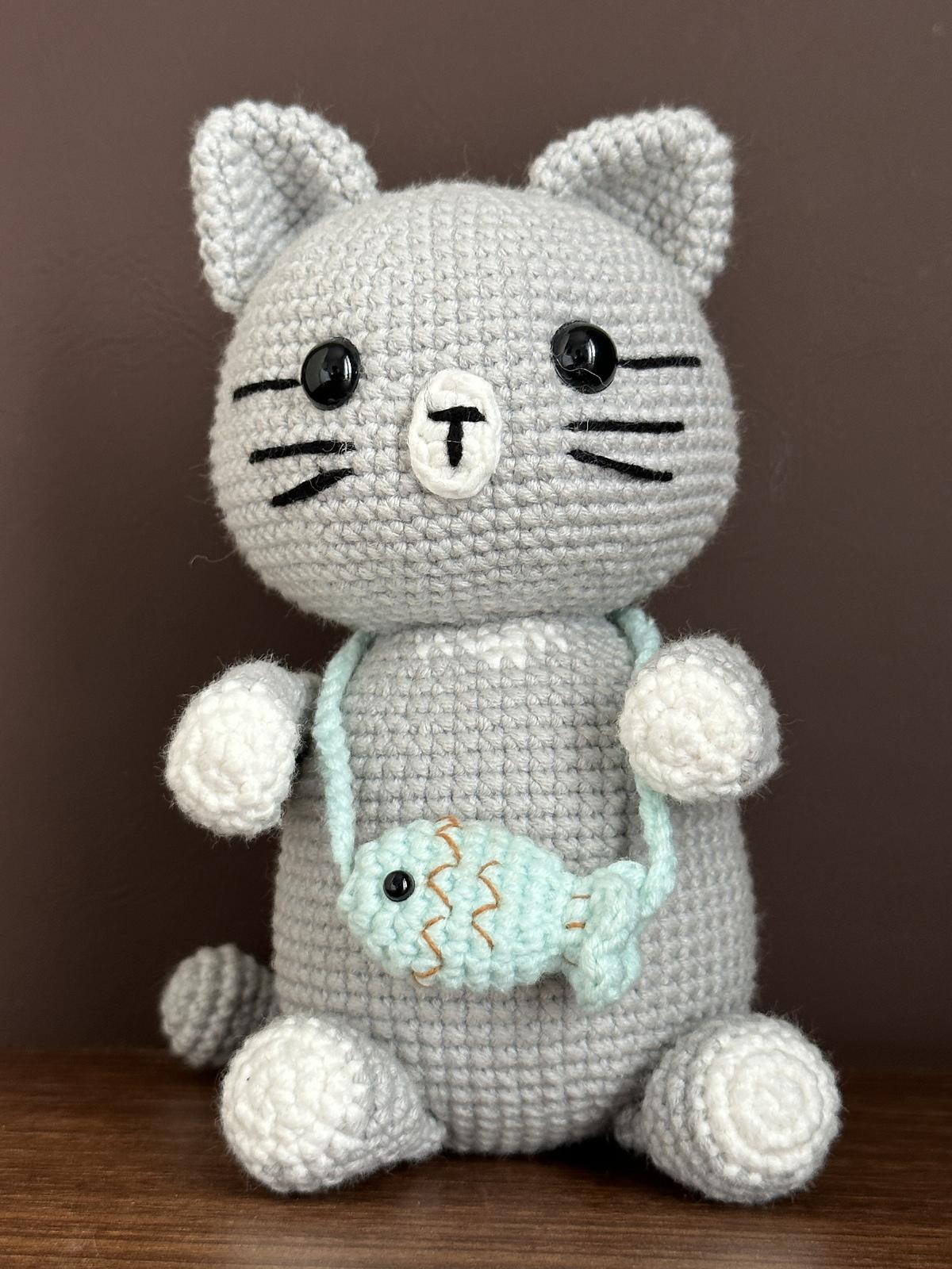 Chubby Cat Crochet Pattern PDF
