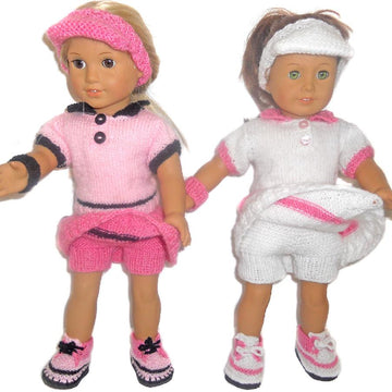 Tennis Time for AG and 18'' Dolls