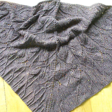 Forest floor shawl
