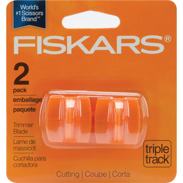 Fiskars Triple Track High-Profile Replacement Blades 2/Pkg - Straight - Style I