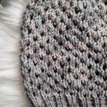 Moonlight Waterfall Hat and Cowl