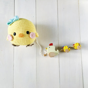 Piyoko-chan the chubby chick amigurumi crochet pattern by amigurumei