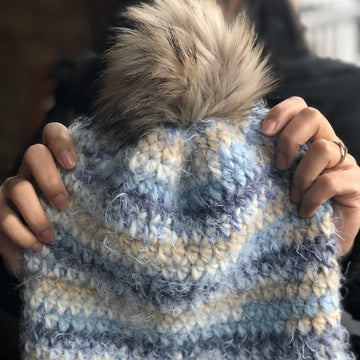 Blue Skies Winter Hat