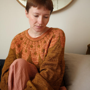 Blath flower sweater