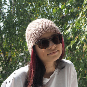HANNAH knit-look beanie