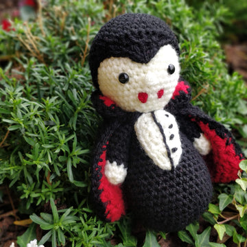 Halloween Dolls Set crochet amigurumi collection Dracula Vampire Frankenstein Monster Mummy Scarecrow Voodoo Doll and Witch
