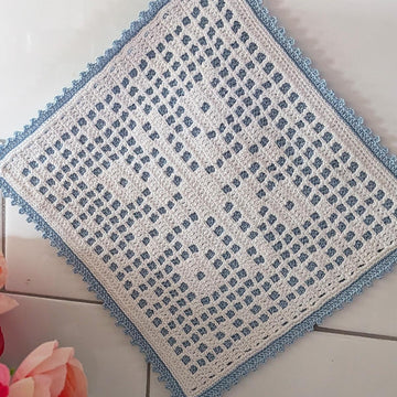 Filet Snowflake Potholder