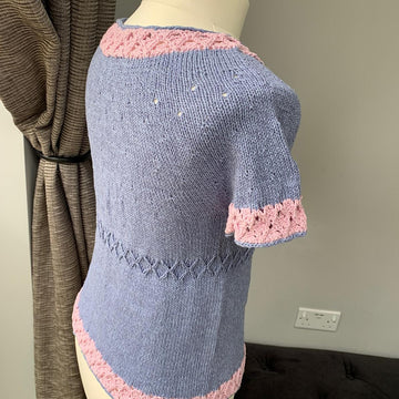 Summer Top with Lace Detail