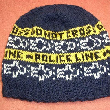 Crime scene reloaded beanie