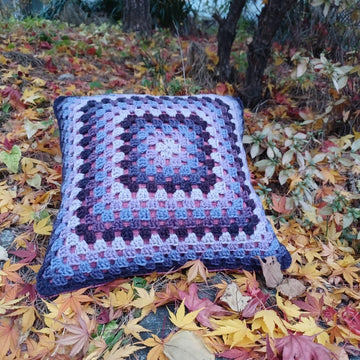 Blueberries Bouquet Granny Cushion