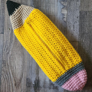 Pencil shaped pencil case