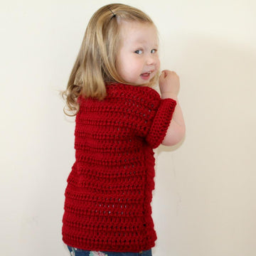 PDF08 Crochet Heart Sweater