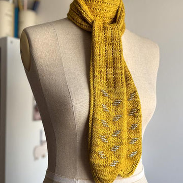 Rae Beaded Scarf