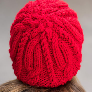 Cable and Twist Hat #707