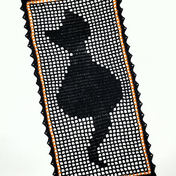Black Cat Table Runner