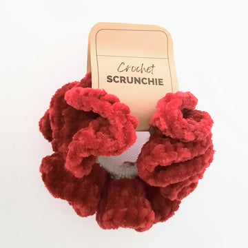 Luxurious Velvet Scrunchie Crochet Pattern