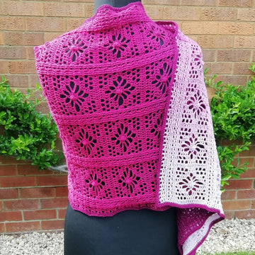 Tumbling Flowers Wrap