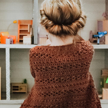 Children's Chestnut Cardigan