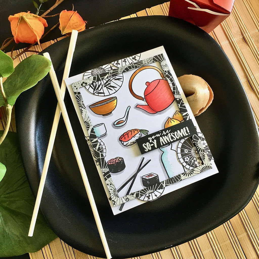 Hero Arts Clear Stamps 4"X6" - Soy Awesome